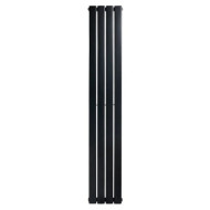 Трубчатый радиатор Arttidesign Livorno 1600*272 мм черный