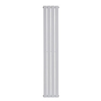 Вертикальный радиатор Arttidesign Livorno 1600*272 мм белый