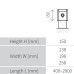 Напольный конвектор Isan Ecolite Cube LZK H-150, W-138