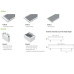 Напольный конвектор Isan Ecolite Cube LZK H-150, W-138