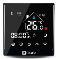 Черный термостат для котла Castle AC8400G