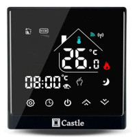 Чорний термостат для котла Castle AC8400G