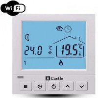 Программируемый термостат Castle AC819G с Wi-fi для котлов