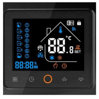 Терморегулятор Tervix Pro Line з ZigBee для котла, чорний
