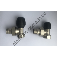 Комплект кранов радиатора RAL 9005