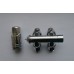 Комплект нижнего подключения Technoteplo Chrome Style DUAL Комплект нижнего подключения Technoteplo Chrome Style DUAL