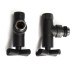 Комплект кранов Raftec Premium 1/2", черный стр.