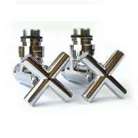 Комплект кранов Raftec Premium 1/2", хром