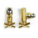 Комплект кранов Raftec Premium 1/2", золото