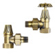 Комплект кранов угловые 1/2" retro style Комплект кранов угловые 1/2" retro style