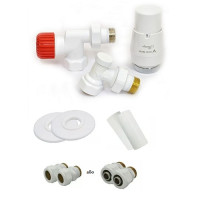 Комплект аксиальных кранов Vario Term All in One Axi Eleganskie White Комплект аксиальных кранов Vario Term All in One Axi Eleganskie White