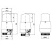 Комплект аксиальных кранов Vario Term All in One Axi Eleganskie White