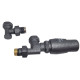 Комплект кранов Vario term AXI Eleganckie ½ Grafit str