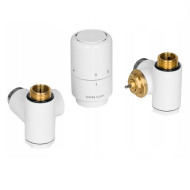 Термостатический комплект кранов Vario Term Integra White (Tucan)