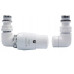 Крани Vario Term Vision White