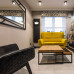 Радиатор Luxrad Oval 1700*410 Black нижнее (8-11 м²)