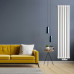 Радиатор Luxrad Oval 1700х410 White нижнее (8-11 м²)