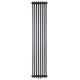 Трубчатый вертикальный радиатор Luxrad Columnus 2 1800*360 черный