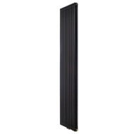 Радиатор Luxrad Columnus 2 2000x470 Black нижнее (14-20 м²)