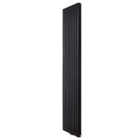 Радиатор Luxrad Columnus 2 2000x470 Black нижнее (14-20 м²)