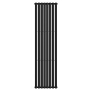 Дизайн радиатор Navin Ellipse Double 1800x480 мм, черный