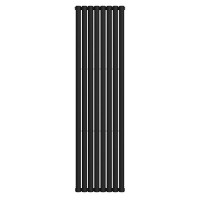 Дизайн радиатор Navin Ellipse Double 1800x480 мм, черный