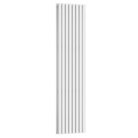 Вертикальный радиатор Navin Ellipse Double 1800x480 мм, белый