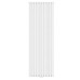 Вертикальный радиатор Navin Ellipse Double 1800x600 белый (нижнее)