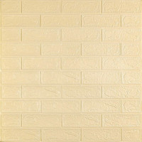 Декоративные 3D панели Sticker Wall 700*770, светло-бежевый Декоративные 3D панели Sticker Wall 700*770, светло-бежевый