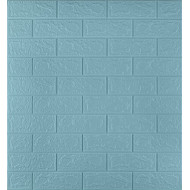 Панель 3D кирпич Sticker Wall 700*770, голубой