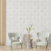 Панели 3D самоклеющиеся Sticker Wall 700*700, белые Панели 3D самоклеющиеся Sticker Wall 700*700, белые