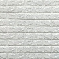 Самоклеющиеся панели 3D под белый кирпич Sticker Wall 700*770 Самоклеющиеся панели 3D под белый кирпич Sticker Wall 700*770