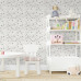 Панели 3D самоклеющиеся Sticker Wall 700*770, белый со звездами Панели 3D самоклеющиеся Sticker Wall 700*770, белый со звездами