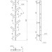 Рушникосушка Genesis Aqua Albero 1000*240 (нерж)