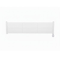 Полотенцесушитель Radeco Alvo 350х1300 White MOA