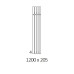 Полотенцесушитель Terma Rolo Hanger MOA 1200*205 черный Полотенцесушитель Terma Rolo Hanger MOA 1200*205 черный