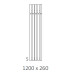 Полотенцесушитель Terma Rolo Hanger MOA 1200*260 черный Полотенцесушитель Terma Rolo Hanger MOA 1200*260 черный
