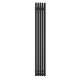 Полотенцесушитель Terma Rolo Hanger 1800*260 мм, черный матовый