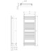 Полотенцесушитель Terma Bone 760*500 soft1023 Dry Полотенцесушитель Terma Bone 760*500 soft1023 Dry
