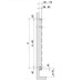 Полотенцесушитель Cordivari Kelly Flat 1760*500 White