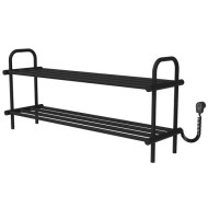Полочка для обуви Deffi 500*1050 black электрическая (нерж.сталь)