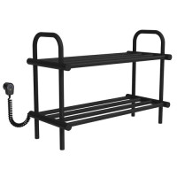 Полочка для обуви электрическая Deffi 500*650 black (нерж.сталь)