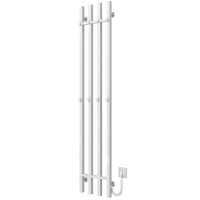 Полотенцесушитель Deffi Split 1600*300 мм white с крючками