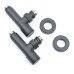 Комплект кранів Raftec 1/2 подовжених (Black str.)