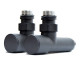 Комплект кранов Raftec 1/2 удлиненных (Black str.)