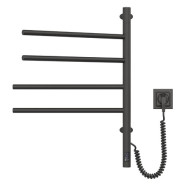 Черный полотенцесушитель Navin Arabesque Sensor