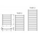 Полотенцесушители Radeco Thor 910*530 white (Польша) Полотенцесушители Radeco Thor 910*530 white (Польша)