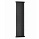 Радиатор Radeco Alvo 1300x350 Black mat боковое (5-7 м²) Радиатор Radeco Alvo 1300x350 Black mat боковое (5-7 м²)