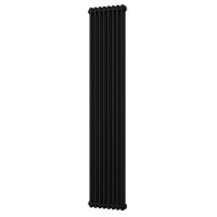 Радиатор Rastas Claudia 2 1800x380 Black нижнее (9-13 м²)
