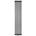 Радиатор Rastas Claudia 2 1800x380 Black нижнее (9-13 м²)